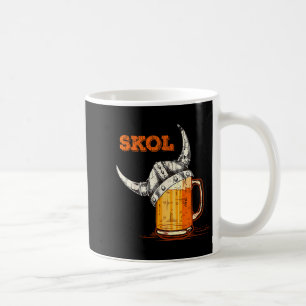 Skol Nordic Viking Helmet Drinking Gl  Coffee Mug