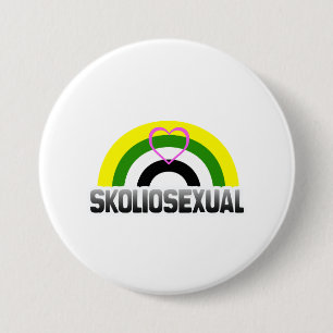Skoliosexual Pride 7.5 Cm Round Badge