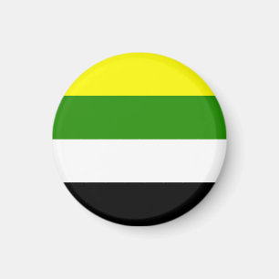 Skoliosexual Pride Flag Magnet