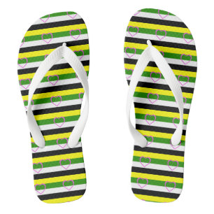 Skoliosexual Pride Jandals