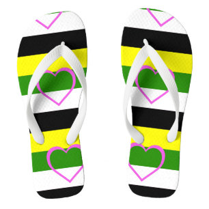 Skoliosexual Pride Jandals
