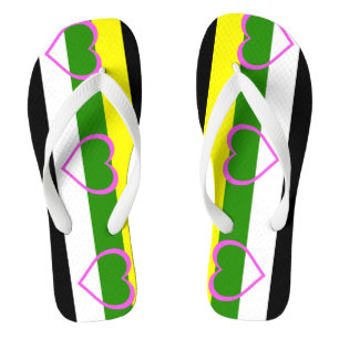 Skoliosexual Pride Jandals