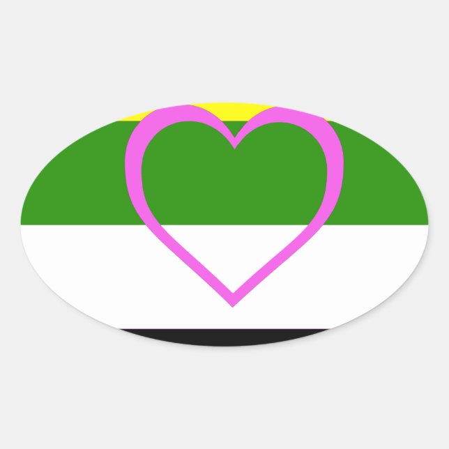 SKOLIOSEXUAL PRIDE OVAL STICKER (Front)