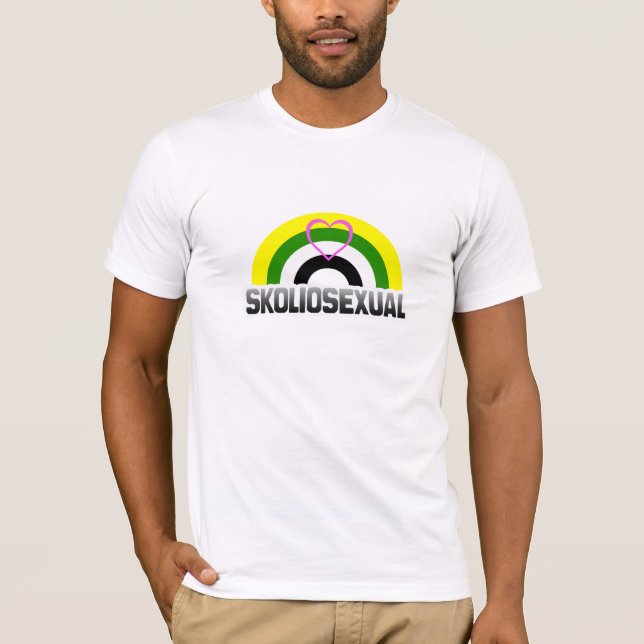 Skoliosexual Pride T-Shirt (Front)