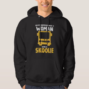 Skoolie Rv Camping Camper Road Trip 1 Hoodie