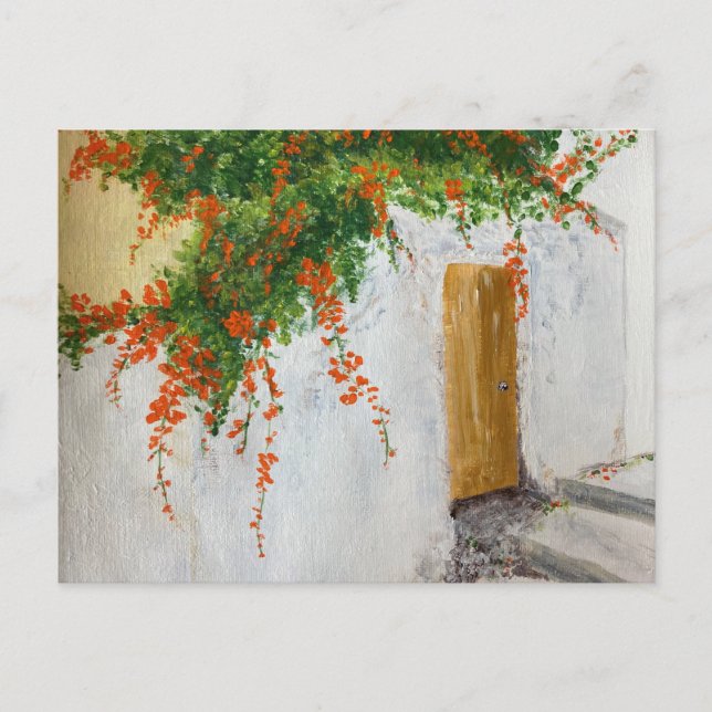 Skopelos in June  Postcard (Front)