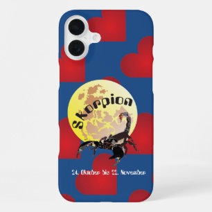 Skorpion 24. Okt. - 22. Nov. Apple iPhone Hülle 16 Plus Case