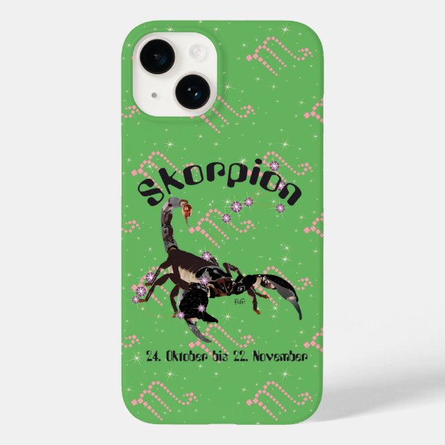 Skorpion 24. Okt. - 22. Nov. Apple iPhone Hülle Case-Mate iPhone Case (Back)