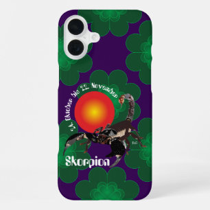 Skorpion 24. Okt. bis 22. Nov. iPhone Hülle 16 Plus Case