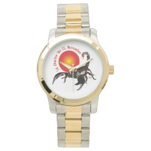 Skorpion 24. Oktober bis 22. November Uhr Watch