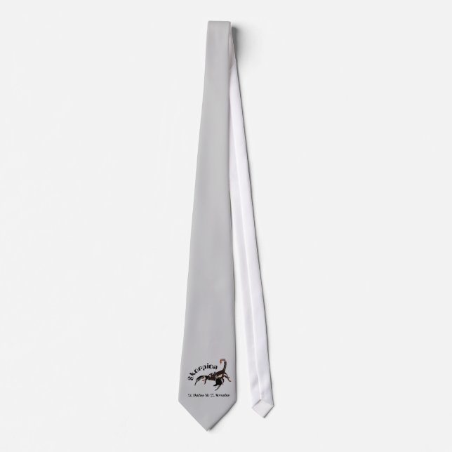 Skorpion Krawatte Tie (Front)