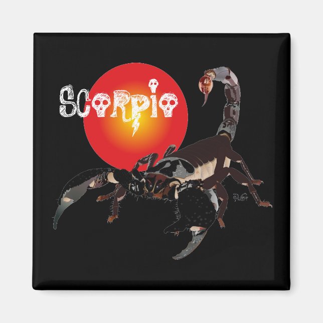 Skorpion Magnet (Front)