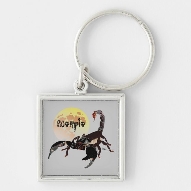 Skorpion Schlüsselanhänger Key Ring (Front)