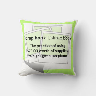 Skrap-book Cushion