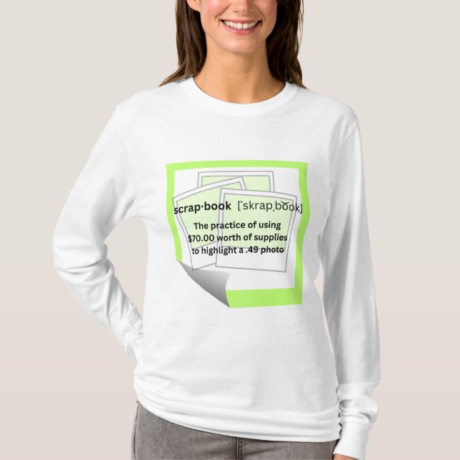 Skrap-book T-Shirt (Front)