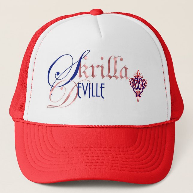 SKRILLA Deville Tx-pride hat (Front)