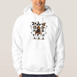 skul dancing funny - halloween day hoodie