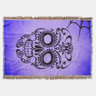 Skull_2015_0411 Throw Blanket