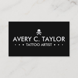 SKULL 3dots Loyalty Program Card