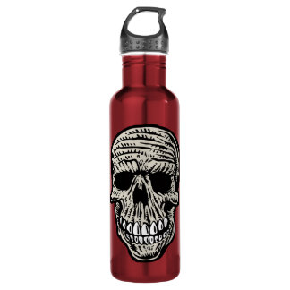 skull 710 ml water bottle
