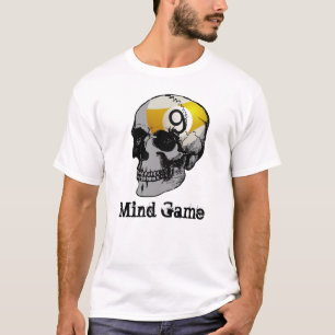 Skull 9 Ball Mind Game T-Shirt