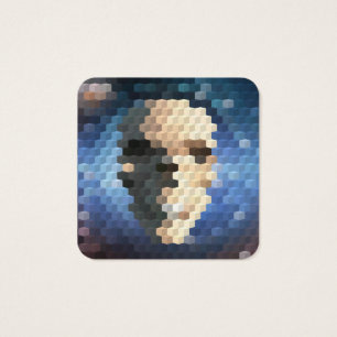 Skull abstract pattern