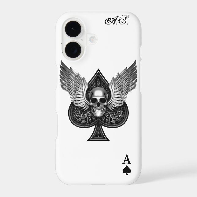 Skull Ace of Spades iPhone 7 Case (Back)