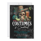Skull Adult Halloween Cocktails & Costumes Party