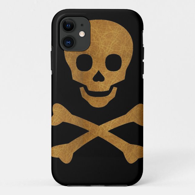 Skull and Bones Case-Mate iPhone Case (Back)
