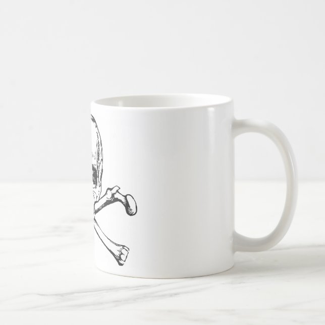 Skull and Bones Coffee Mug (Right)