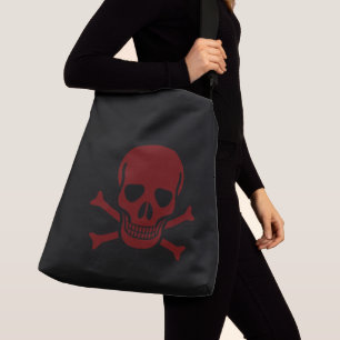 Skull and Bones Crossbody Bag