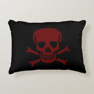 Skull and Bones Decorative Cushion