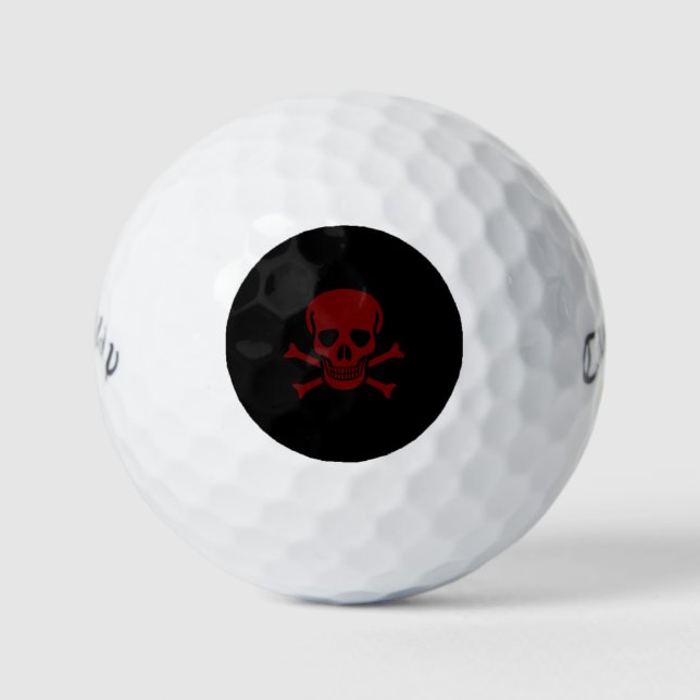 Skull and Bones Golf Balls (Front)