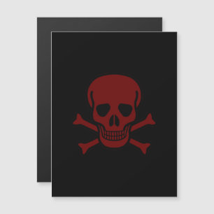 Skull and Bones Magnetic Invitation
