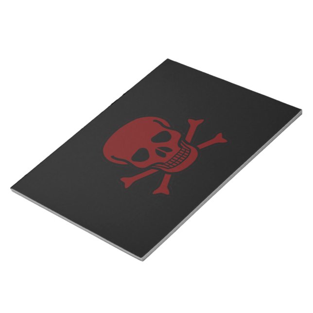 Skull and Bones Notepad (Angled)
