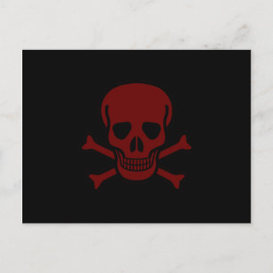 Skull and Bones Postcard