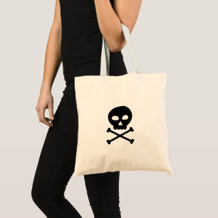 Skull and Bones Tote Bag