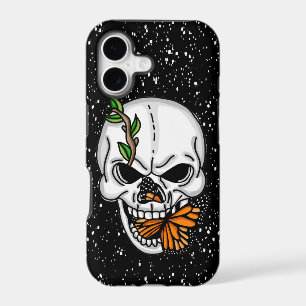 Skull and Butterfly Digital Art