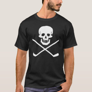 Skull and Cross Sticks Dark T-Shirt