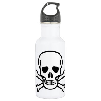 Skull and Crossbones 532 Ml Water Bottle