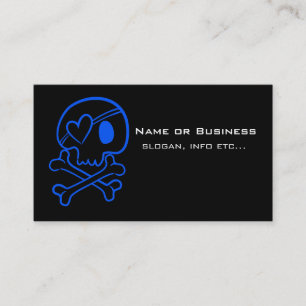 Skull and Crossbones Business Card