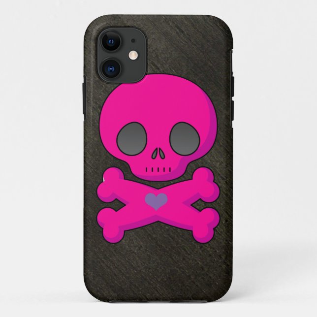 Skull and Crossbones Case-Mate iPhone Case (Back)