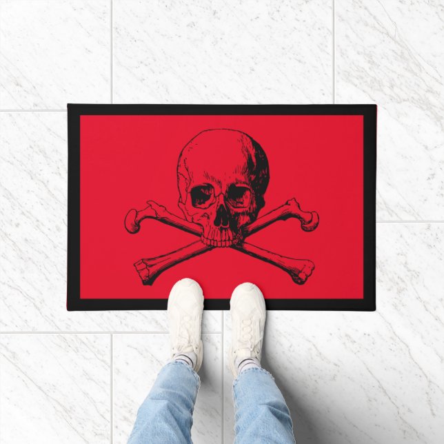 Skull and Crossbones Doormat (Indoor)