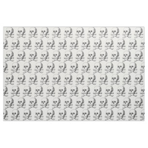 Skull and Crossbones Fabric