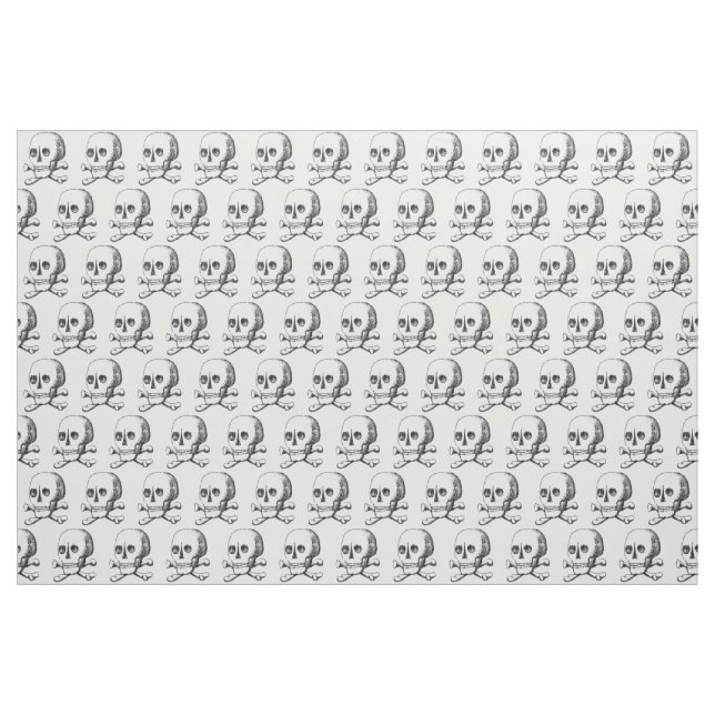 Skull and Crossbones Fabric (Yard)
