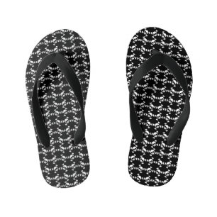 Skull and Crossbones  Kid's Jandals