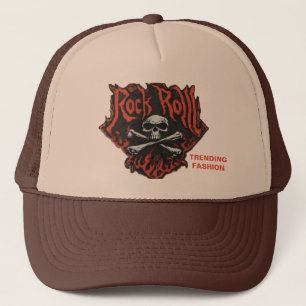 skull and crossbones logo hat
