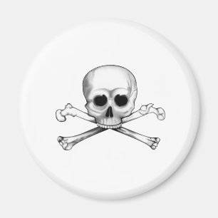 Skull and Crossbones Magnet