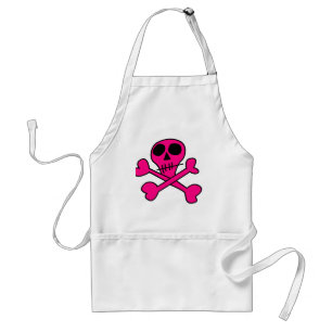 Skull and Crossbones Pattern Standard Apron
