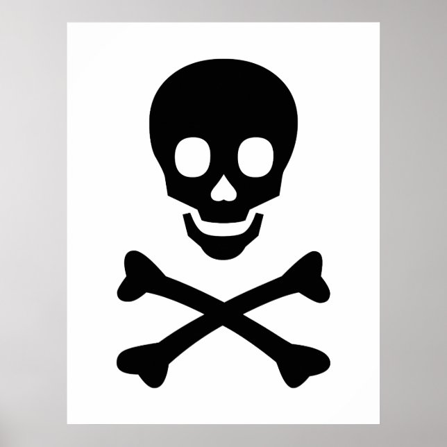 Skull and Crossbones Poster (Front)